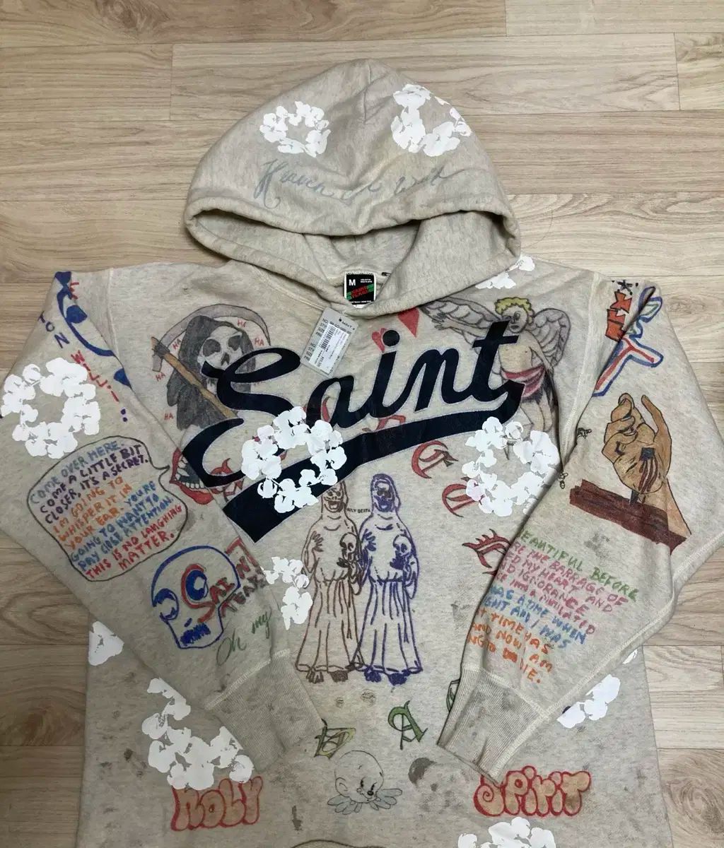 【雷市場（ポンジャン）商品韓国直送】 SAINT MICHAEL(セント マイケル) DENIM TEARS(デニムティアーズ) フード