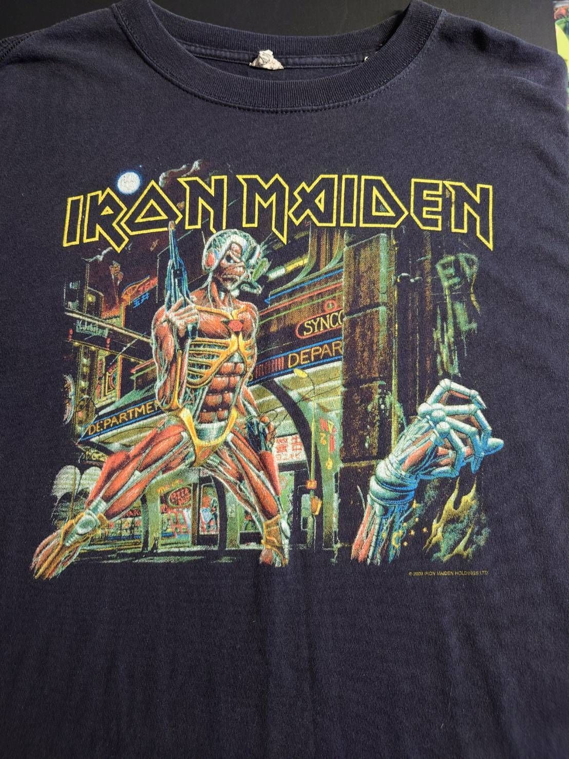 アイアン メイデン＿IRON MAIDEN ヴィンテージTシャツ SOMEWHERE BACK