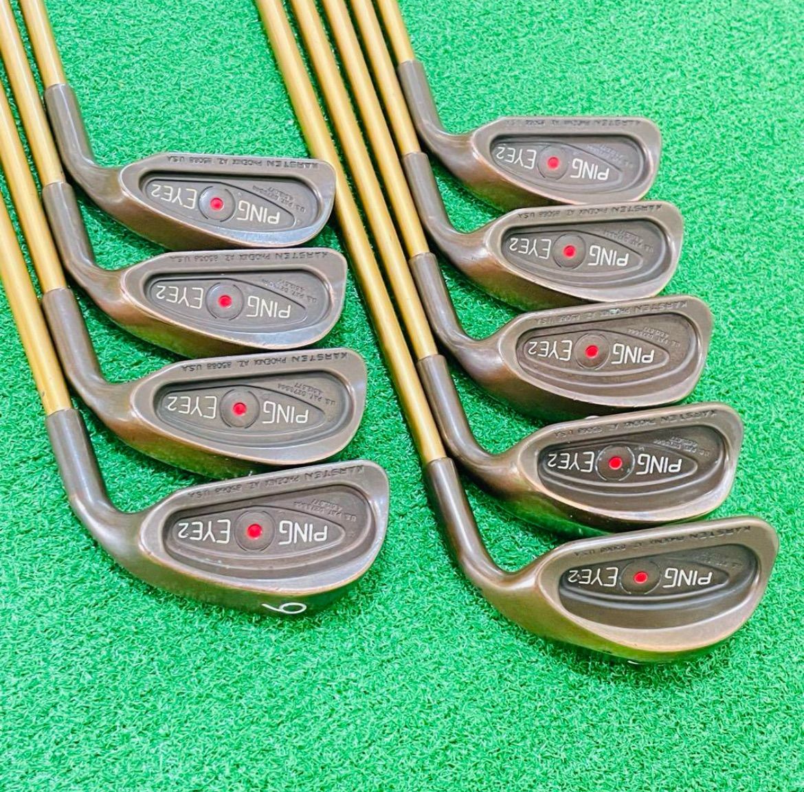 8829 PING EYE2 ピン ベリリウムカッパー アイアン9本セット 赤ドット
