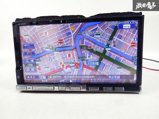 ALPINE VIE-X08S HDDナビ7インチフルセグ2018年地図初期化済