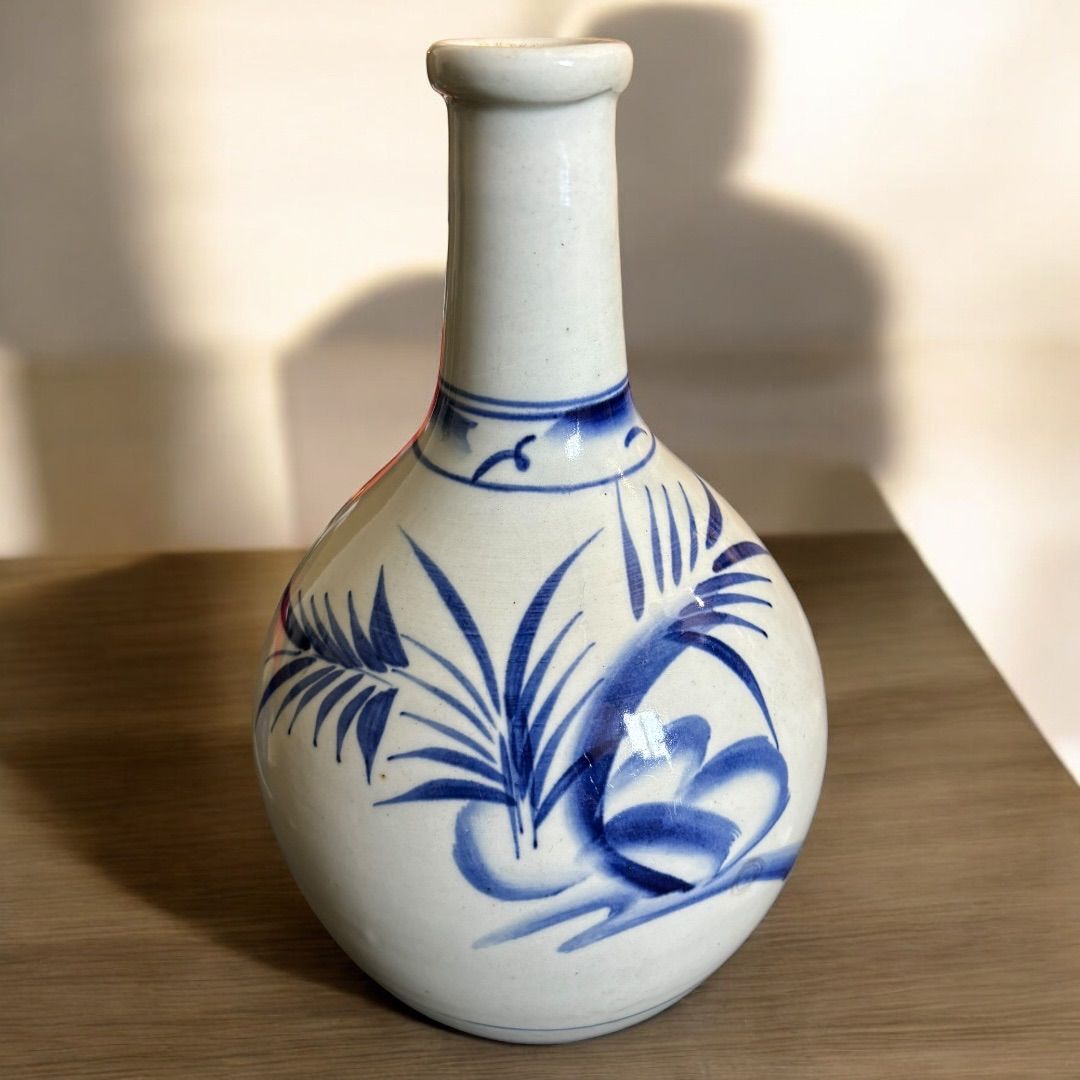 時代物徳利 陶器 花瓶 約30cm徳利