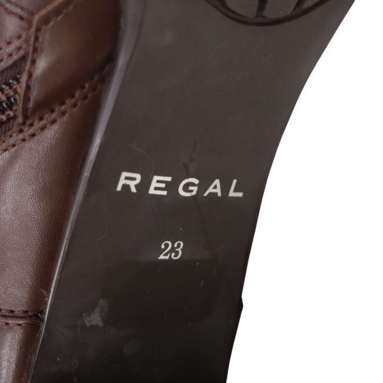 REGAL リーガル F91J 秋冬♪ レースアップ レザー ショート ブーツ Sz