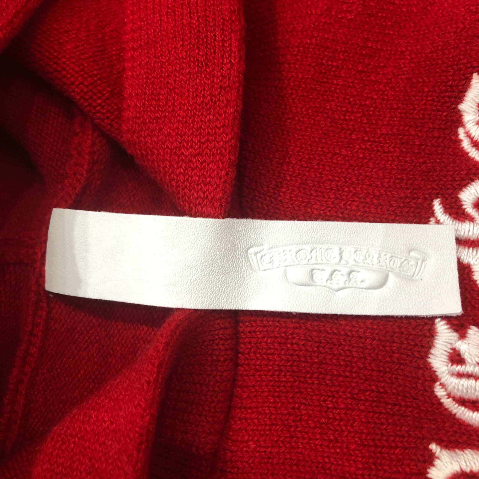 未使用品 Chrome Hearts SAILIN ON HD PLVR CHSMR レザークロスパッチ 