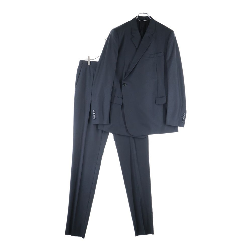 DIOR ディオール フェイクダブルブレスト テーラードジャケット セットアップ スーツ スラックスパンツ ブラック 933C703A5210