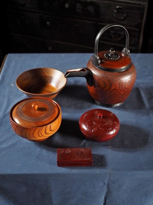 片口ほか木のものアソート 古録展 品番H17141