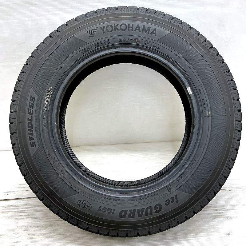 155 80R14 88 86N YOKOHAMA iceGUARD IG91 2本 スタッドレスタイヤ ヨコハマ アイスガード IG91 プロボックス などに タイヤ 14インチ