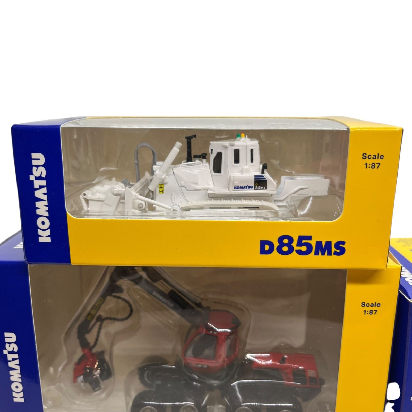 管33573】非売品☆コマツ ミニチュア 建機 5点セット 1/87 1/72