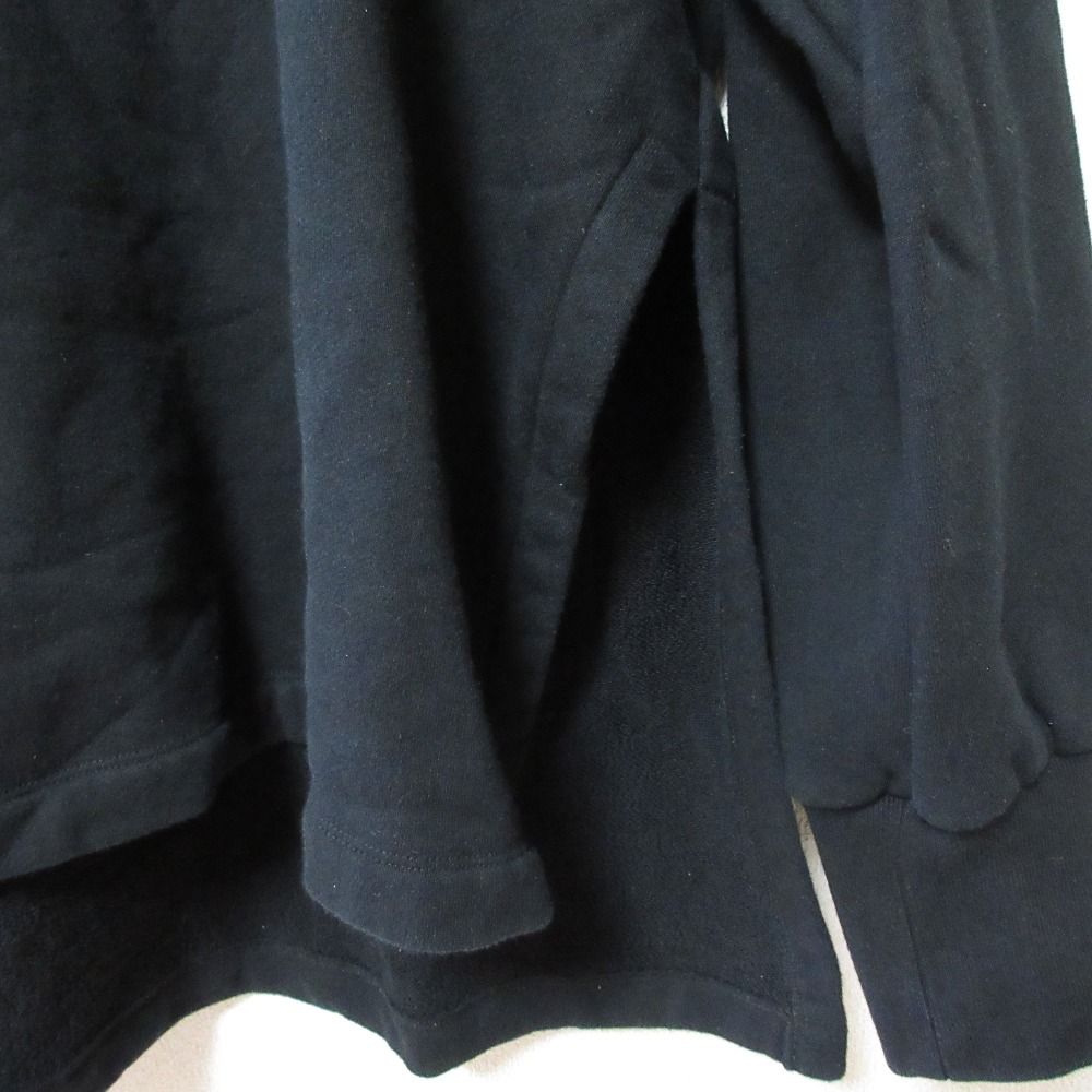 美品 22AW journal standard luxe ジャーナルスタンダード ドツメウラケ ハイネックスリットプルオーバー スウェット ブラック レディース 古着 中古 JOURNAL STANDARD LUXE（ジャーナルスタンダード ラックス）の