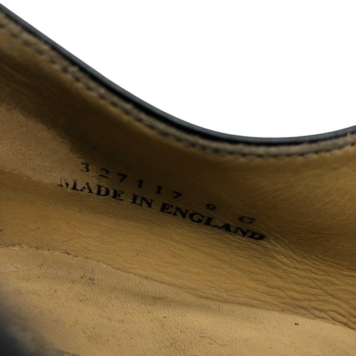 古着 バーカー Barker ストレートチップシューズ 英国製 9G メンズ27.5cm相当|saa014067 NICORILABO_COM