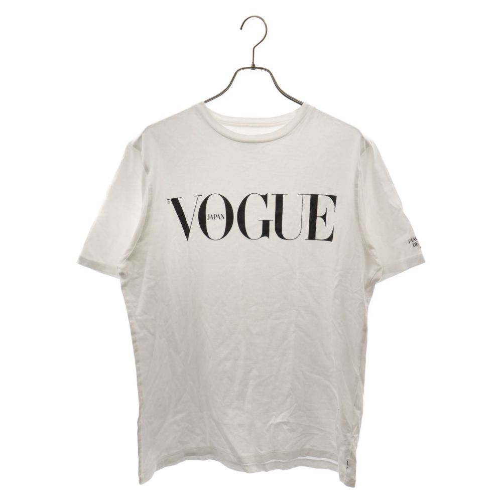 THE CONVENI (ザコンビニ) FRAGMENT DESIGN VOGUE JAPAN ロゴプリント半袖Tシャツ ホワイト - メルカリ