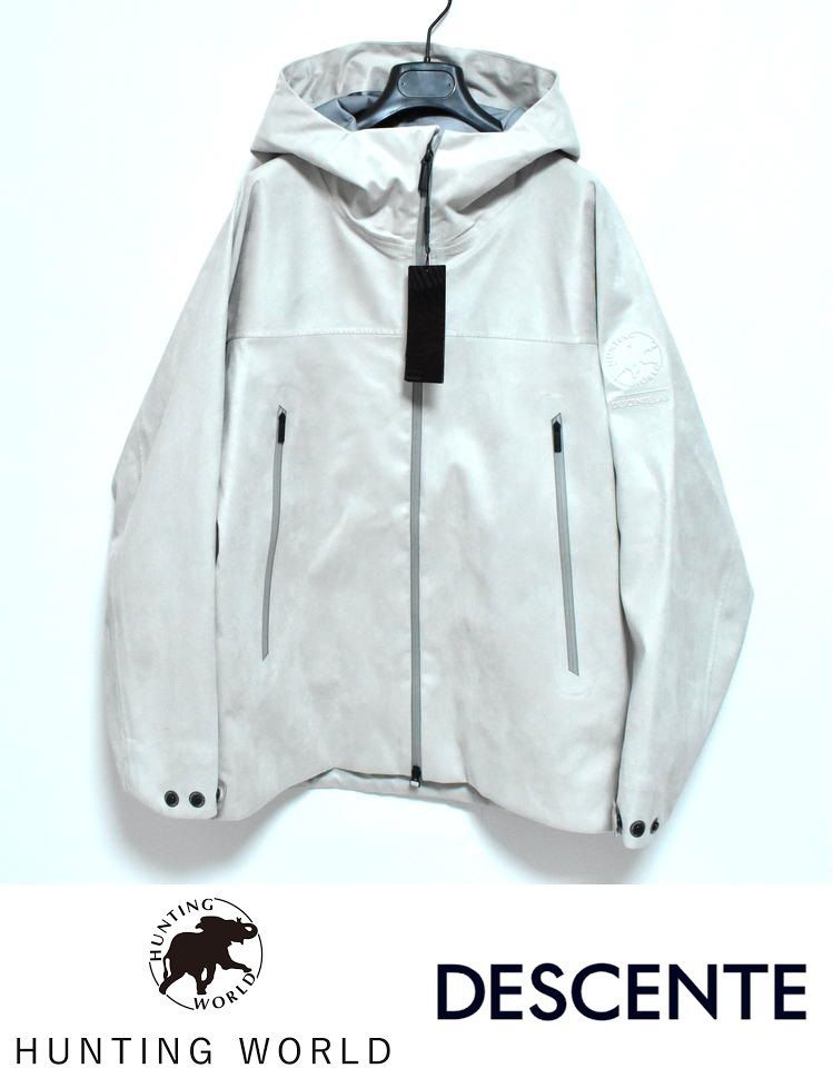 新品 HUNTING WORLD × DESCENTE シンセティックスエード ハードシェル