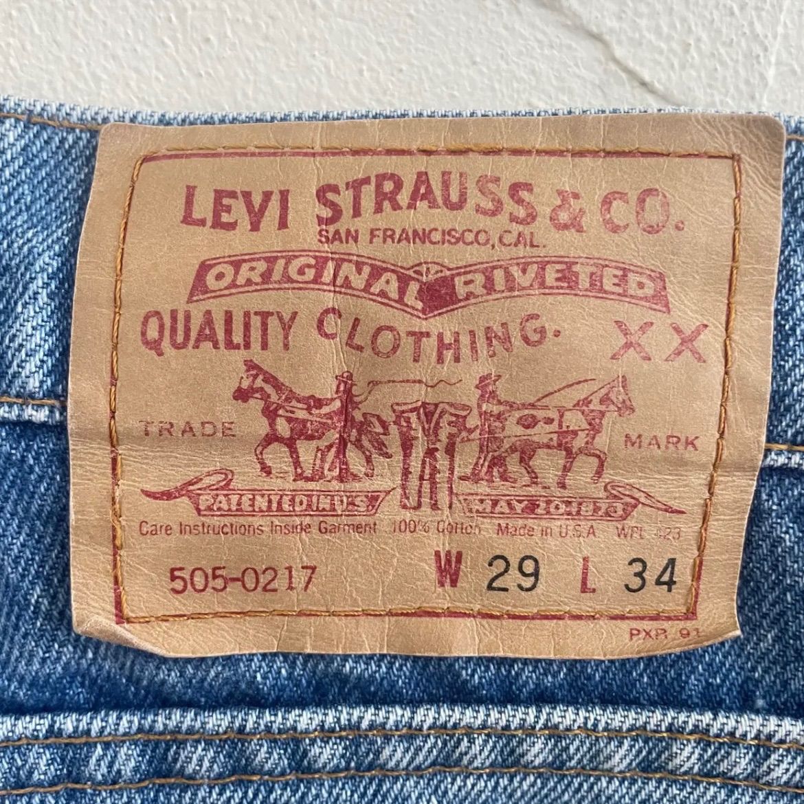 90s USA製 リーバイス Levi's 505 デニム vintage