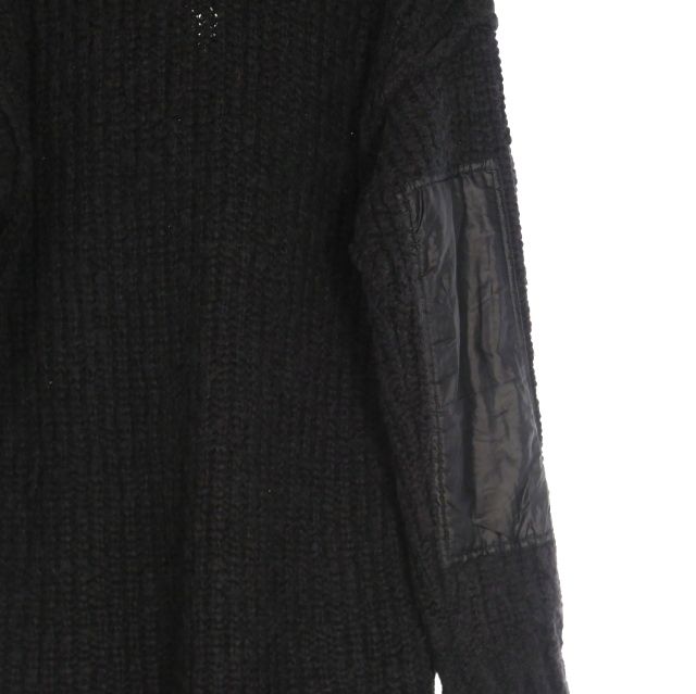 アンスクリア INSCRIRE 18AW アルパカ ローゲージ ロングニットカーディガン 長袖 ネイビー 紺 18AW-K2 レディース アンスクリア INSCRIRE 18AW アルパカ ローゲージ ロングニット