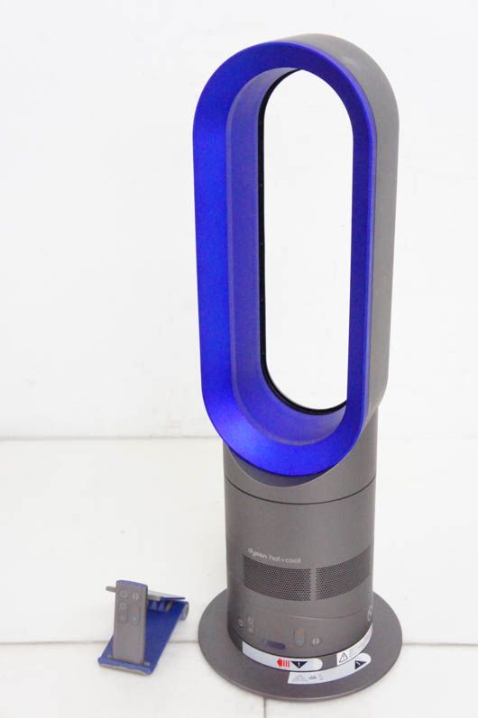 ダイソンDyson Hot Coolホットアンドクール ファンヒーター エアマルチプライアー AM05IB アイアン|サテンブルー 扇風機