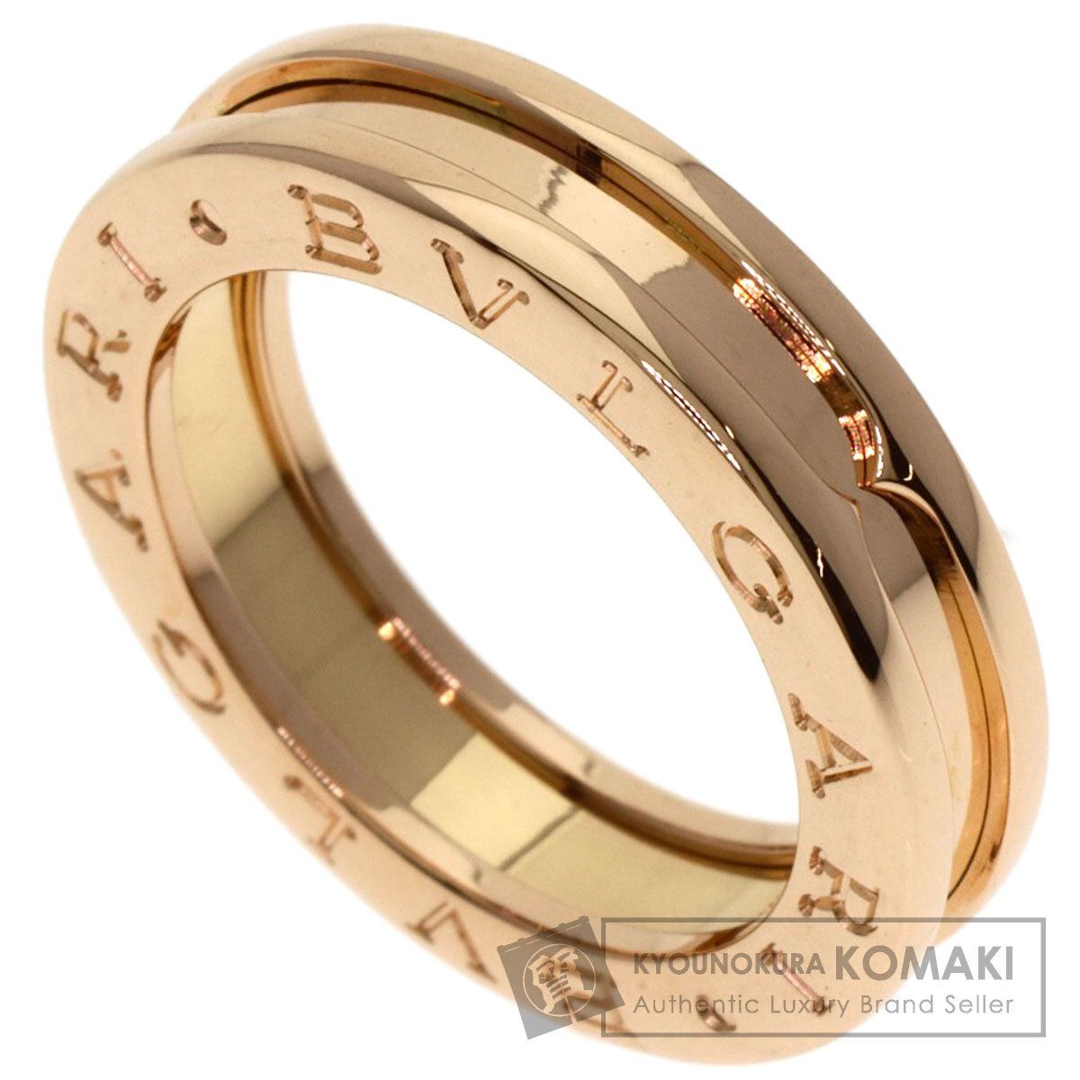 BVLGARI ブルガリ B-zero1 ビーゼロワン 1バンド 49 リング 指輪 K18PG レディース