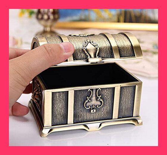 特級呪物】無限の富を引き寄せる宝箱金運アップスケルトン 宝箱 宝石箱