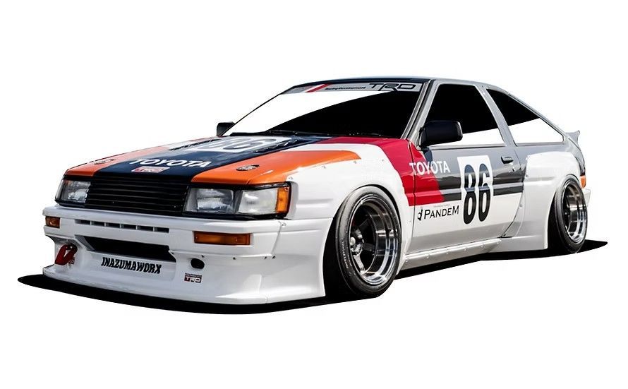 ZoomOn Z143 1|24 Pandem AE86 レビン TRD N2 パーツセット