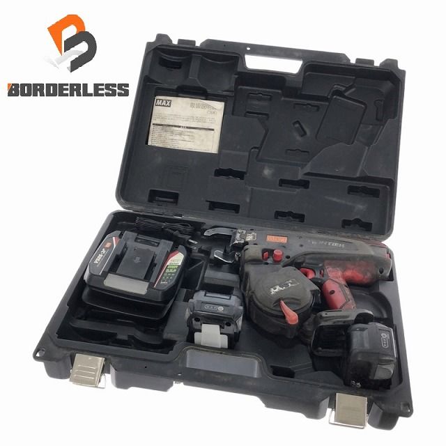 ☆中古品☆MAX マックス 14.4V 鉄筋結束機 ツインタイア RB-440T 