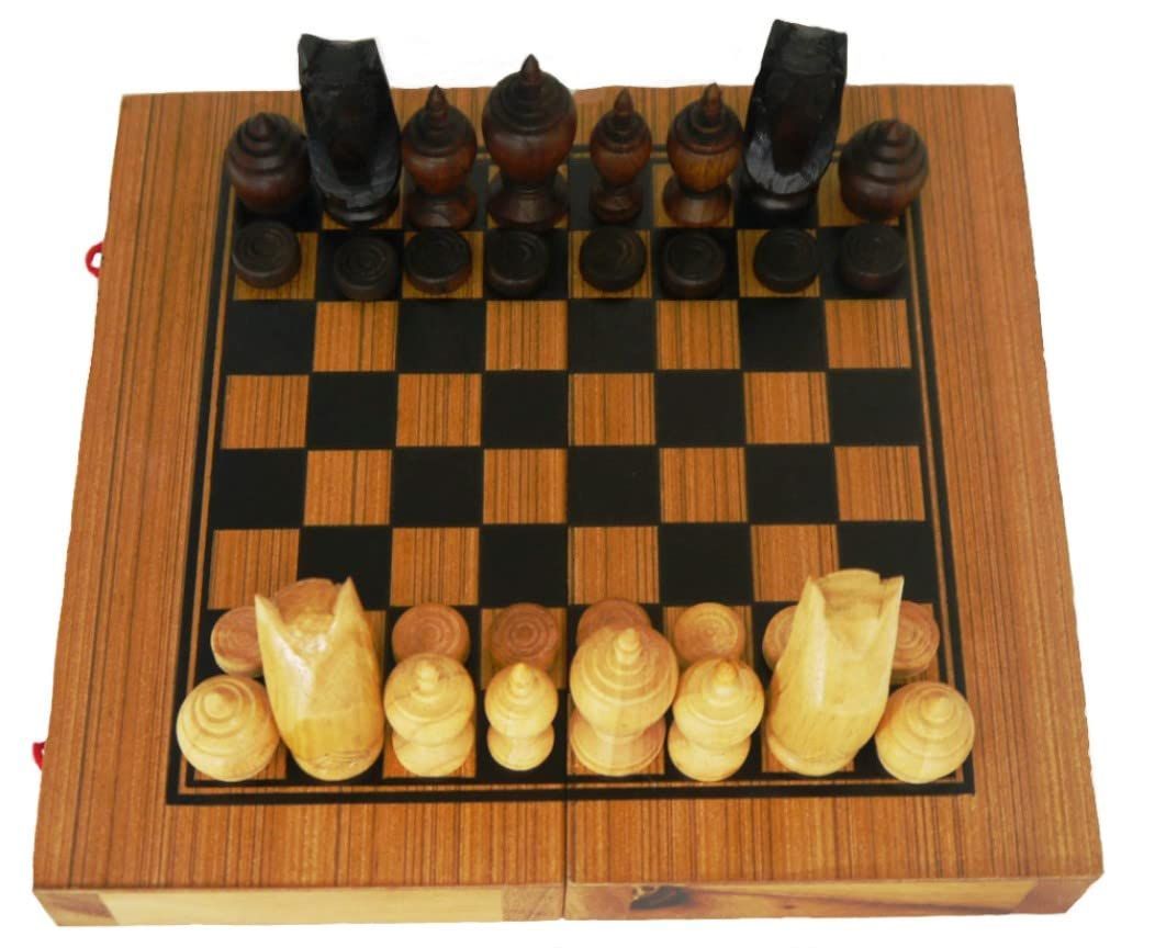 タイ将棋 マークルック Makruk マックルック ボックス将棋盤 駒付 タイ雑貨 タイチェス ボードゲーム