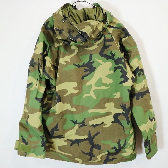 90s 米軍 実物 U.S.ARMY ECWCS GEN1 GORE-TEXパーカージャケット ミリタリー 迷彩柄 ( メンズ M-L ) 中古 古着  3/ m9112 - メルカリShops