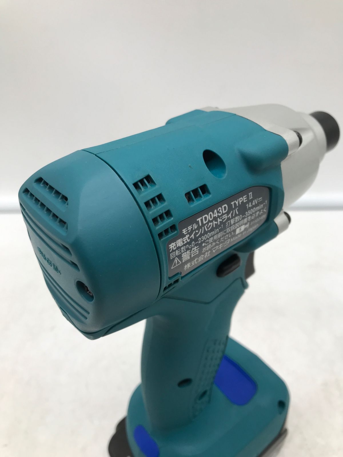 中古品】○Makita/マキタ 14.4V充電式インパクトドライバ(本体+