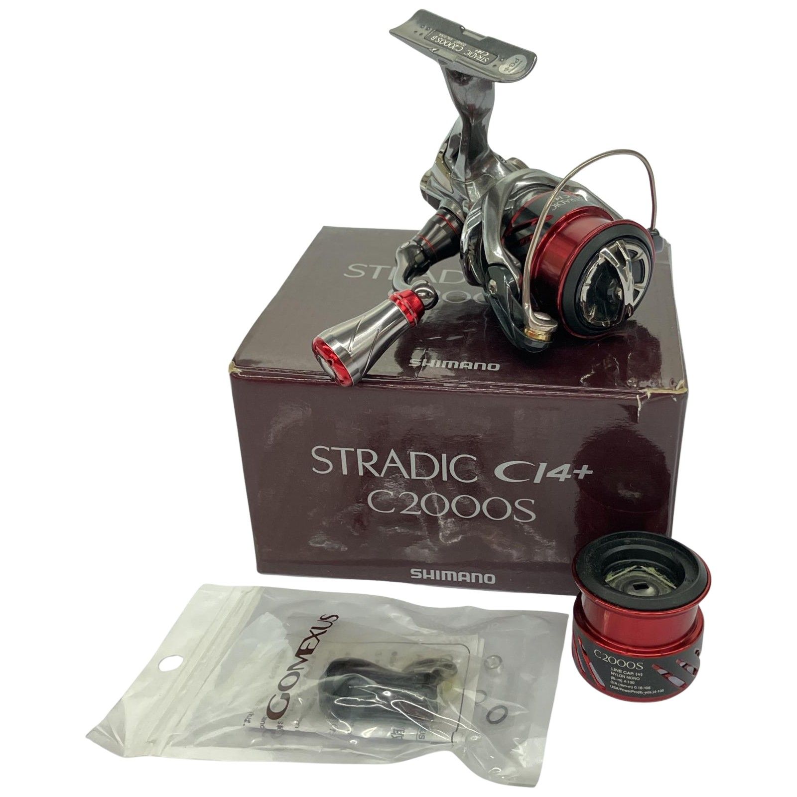SHIMANO - SHIMANO シマノ 03488 スピニングリール　16ストラディックCI4+ C2000HGS キズ有 程度B 箱付 SHIMANO シマノ 03488 スピニングリール 16ストラディックCI4+
