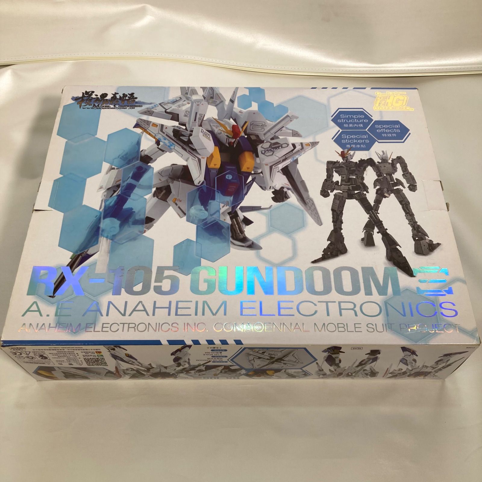 未組立品】海外ガンプラ 模魂真悟 RX-105 GUNDOOM Ξ ガンダム 1