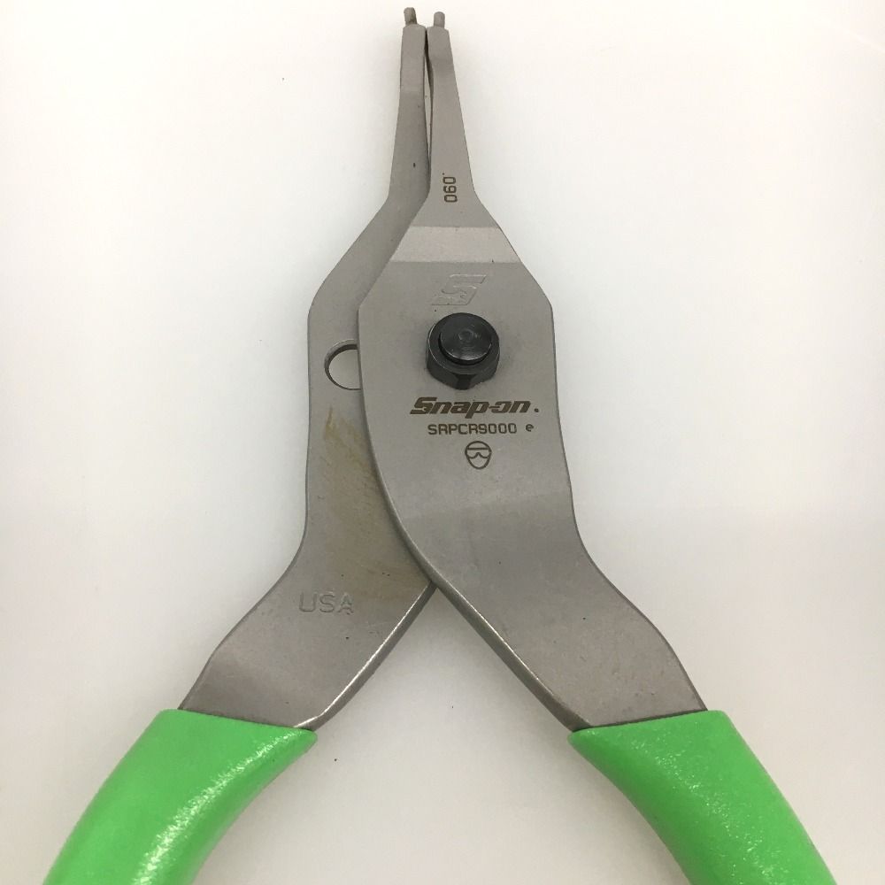 早い者勝ちの限定セール。 △△Snap-on スナップオン スナップリングプライヤー 5点セット SRPCR3845|SRPCR3890|SRPCR4745|SRPCR4790|SRPCR9000 グリーン