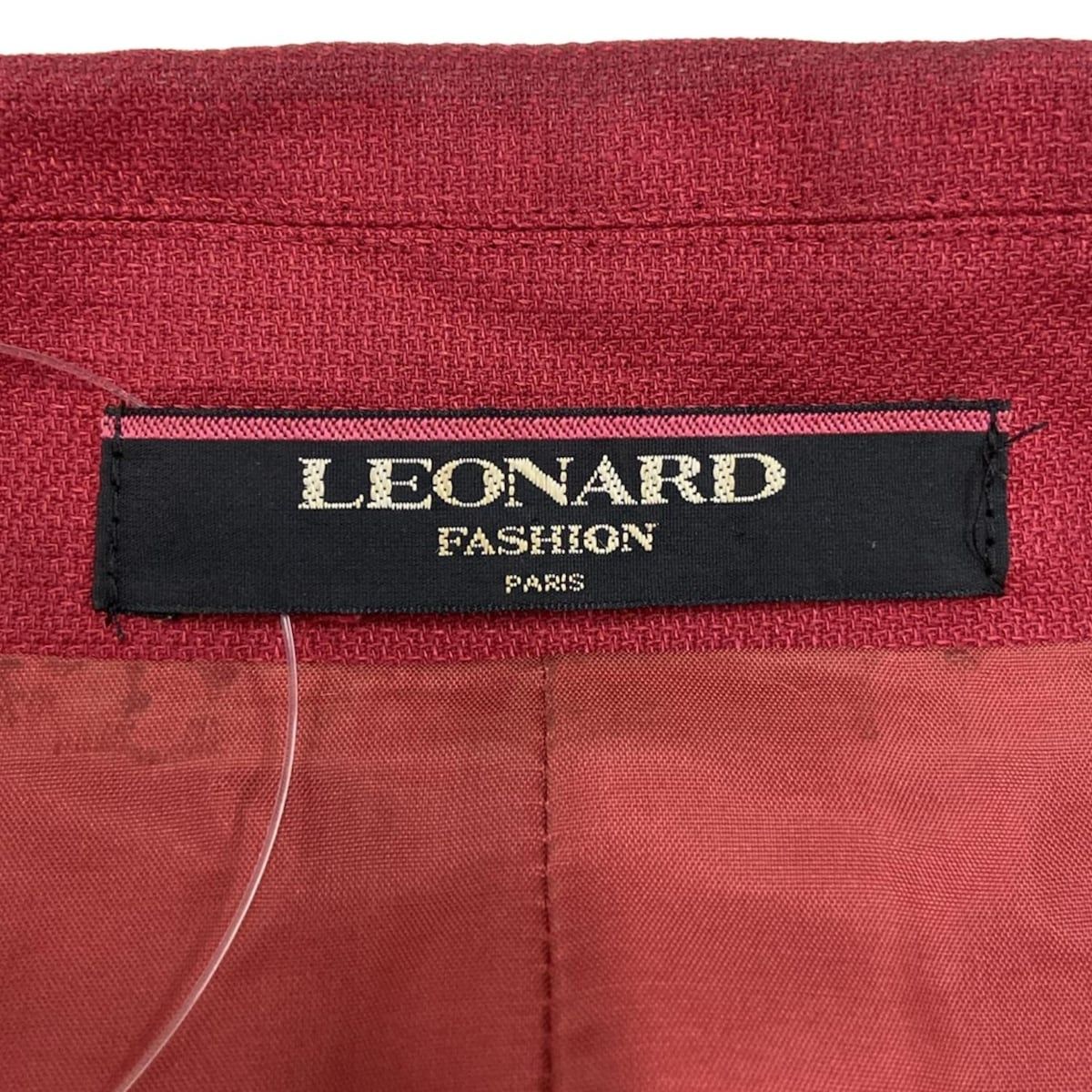 LEONARD フローラルプリント テーラードジャケット 中古・古着通販 