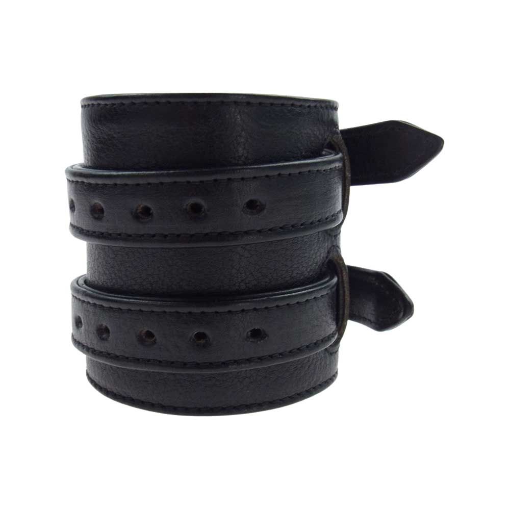 chrome hearts ダブルR&R レザー バングル CHROME HEARTS クロムハーツ（原本無） バングル ダブル R&R