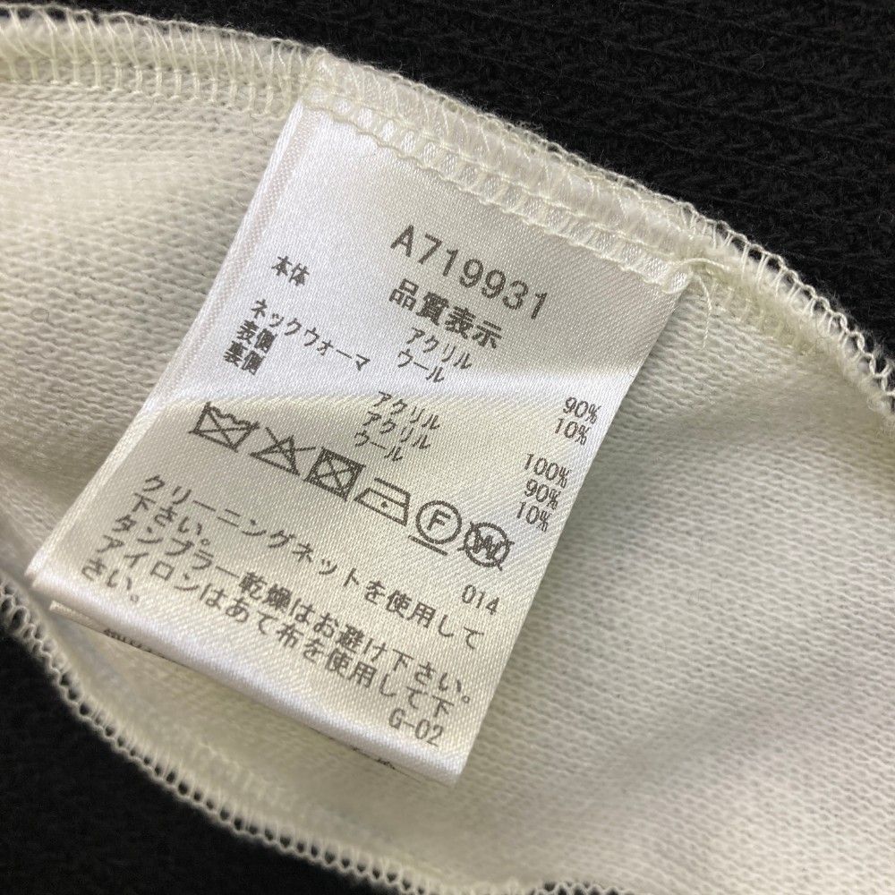 サイズ：38 ARCHIVIO アルチビオ ニットセーター ブラック系