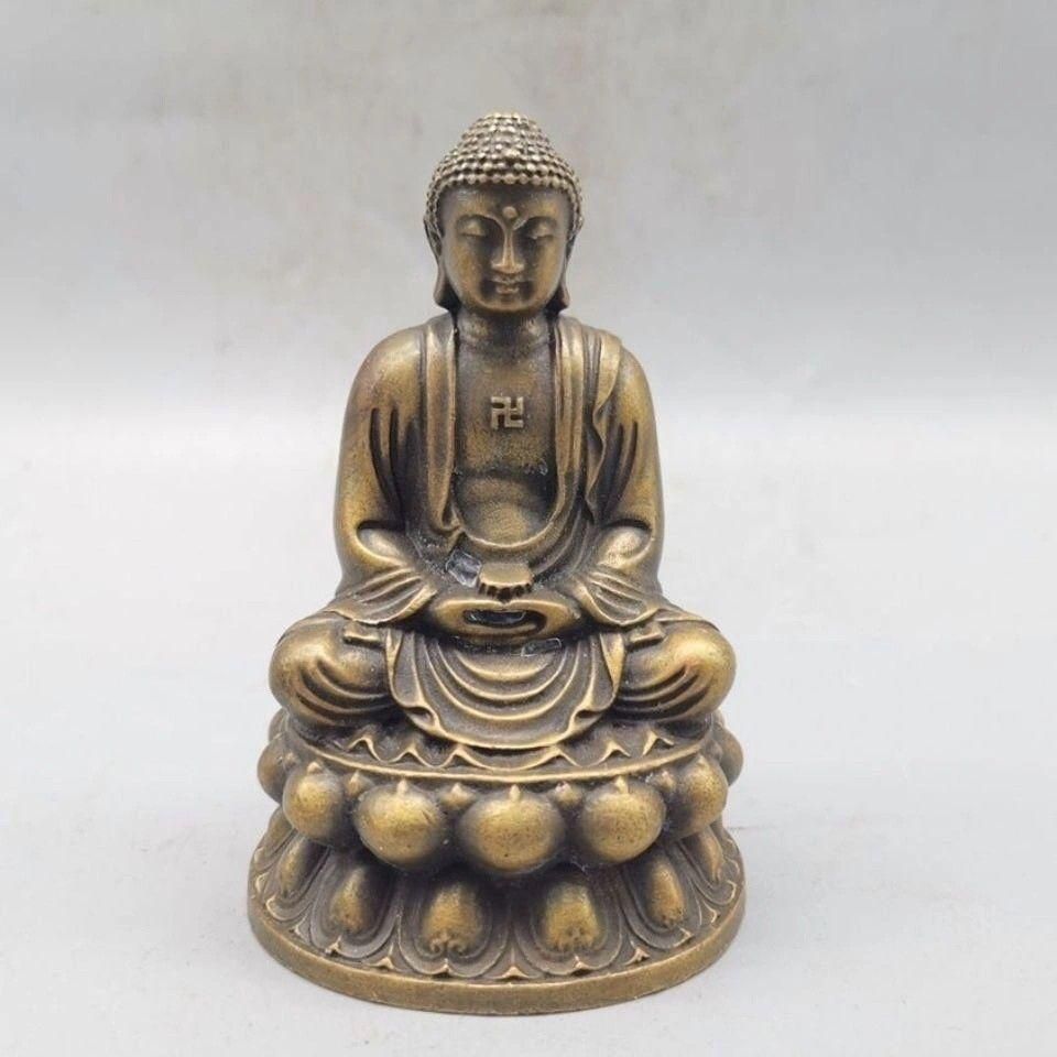 銅器  睡仏の  置物  工芸品 美術品 置物 enu-shouten_rrr62126104573