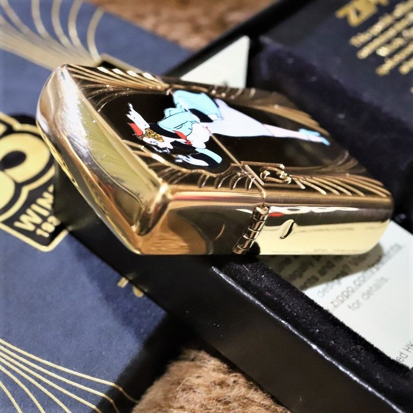 限定ZIPPO WINDY85周年記念 世界12500個限定生産 ウインディ 金 限定ジッポ レアジッポ アーマー 金タンク ゴールドユニット  ウィンディ 希少 windy 特別ジッポ - メルカリ