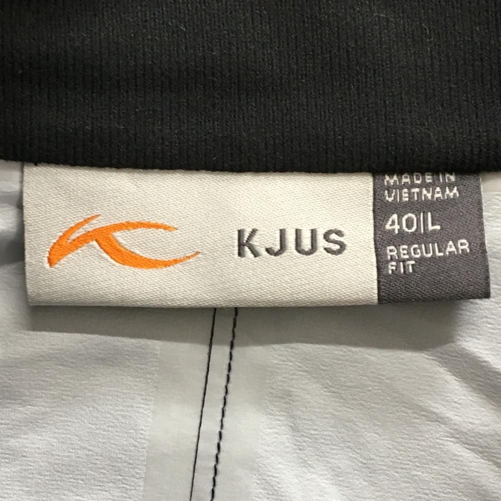 【超美品】チュース ジャケット ネイビー ナイロン100％ シリコンロゴ レディース 40/L ゴルフウェア KJUS 超美品】チュース ジャケット ネイビー ナイロン100％ シリコン