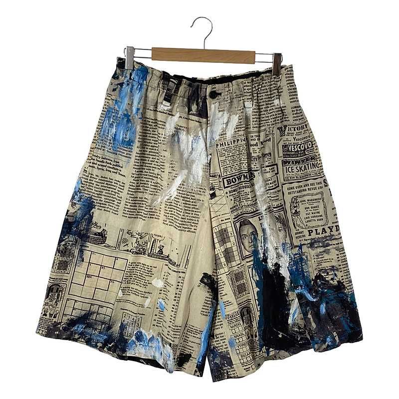 ヨウジヤマモトプールオム　パンツ ヨウジヤマモトプールオム パンツ ランダムタックワイド ウール