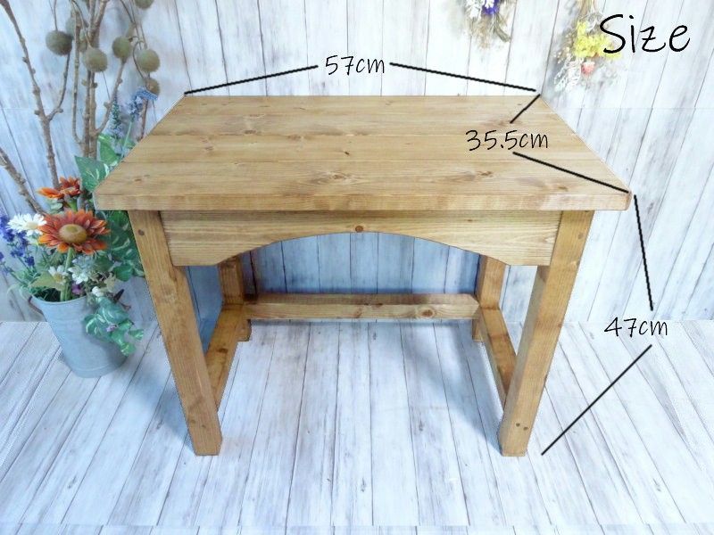 ハンドメイド キッズチェア-キッズデスク チーク色 MARWIL-DEMENAGEMENTS_CH