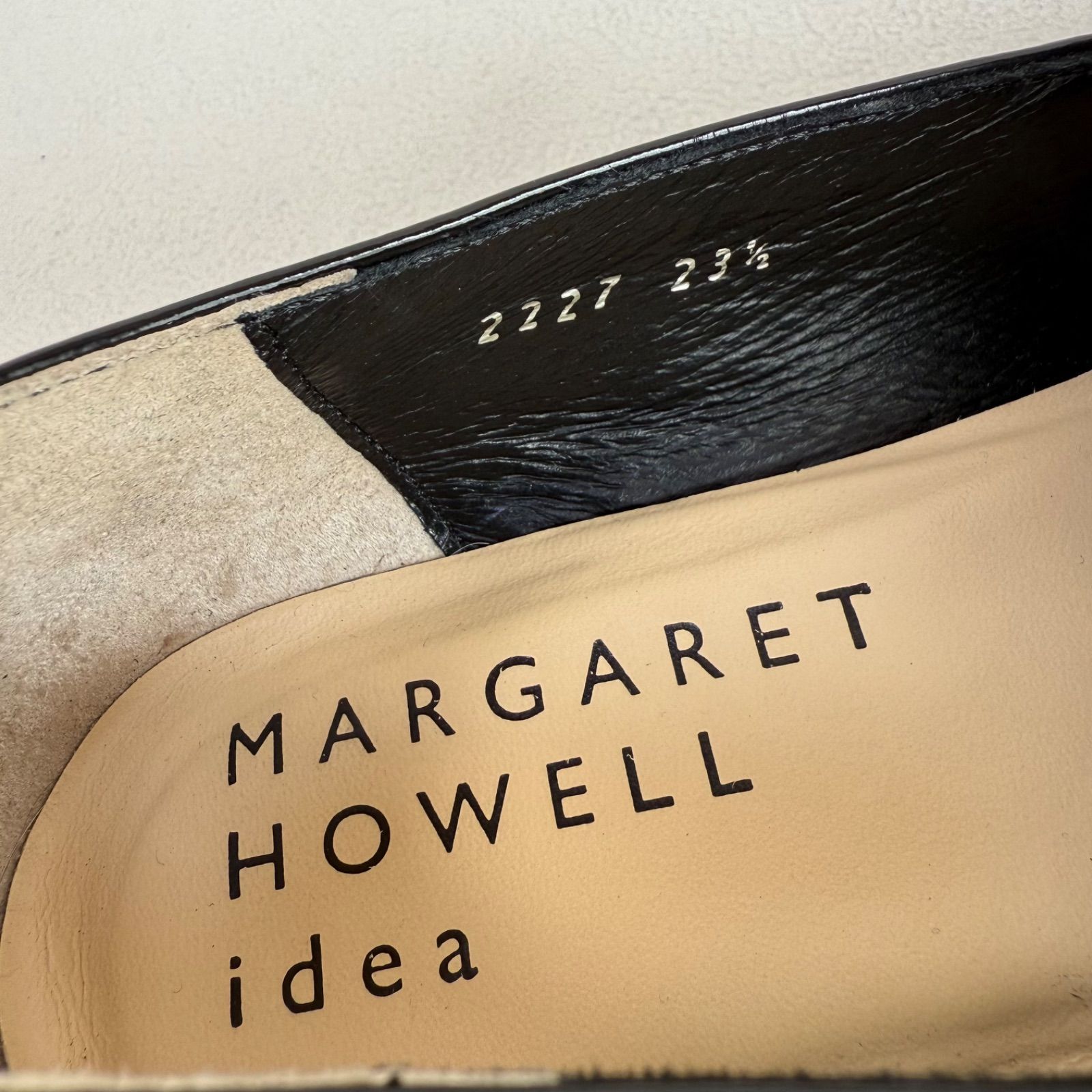 極美品✨マーガレットハウエルアイデア ウィングチップ タッセル