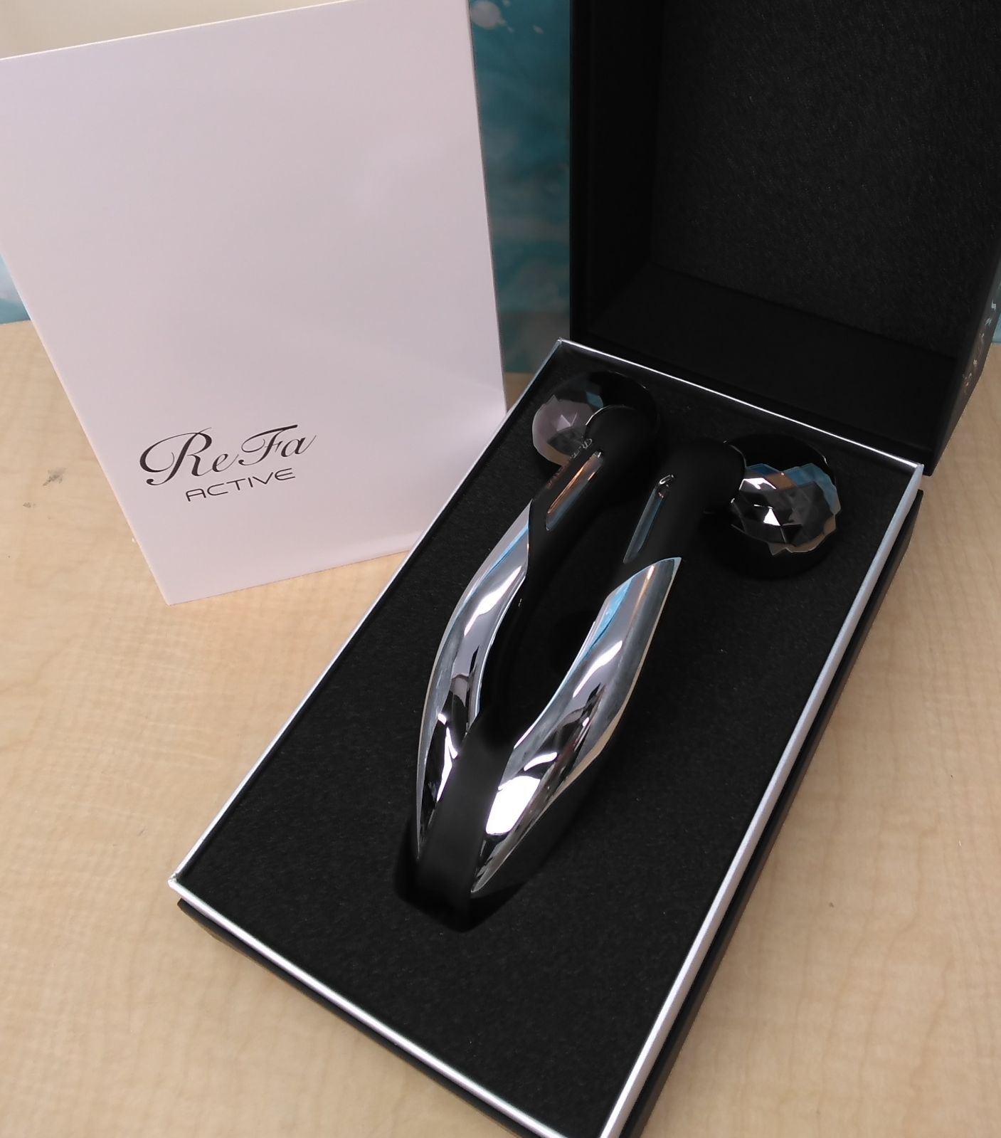 新品元箱ギャランティカードReFaリファ アクティブダブルエフ定価3.2万