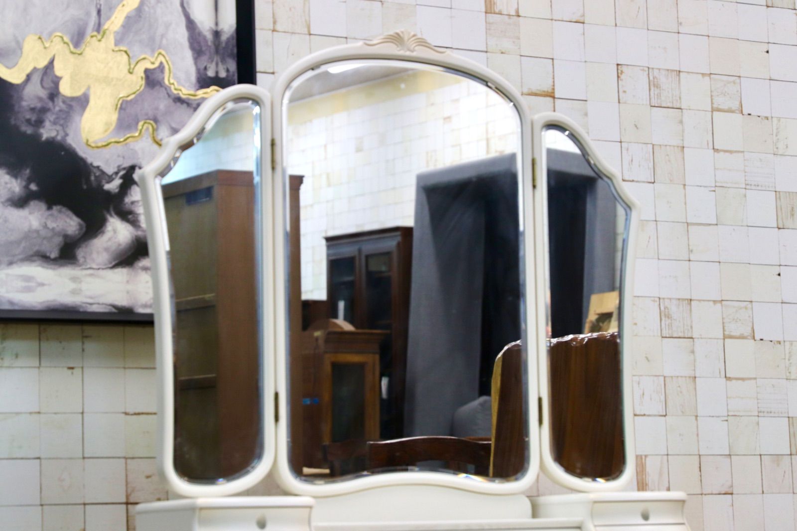 聞き応えのある GMIS286○松永工房 Continue カンティーニュ ドレッサー 化粧台 鏡台 ホワイト シャビー エレガント IDC大塚家具 新作アイテムが満載。