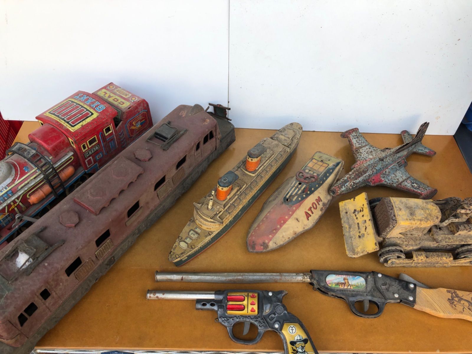 昭和レトロ 鉄製おもちゃ ブリキおもちゃ - メルカリ