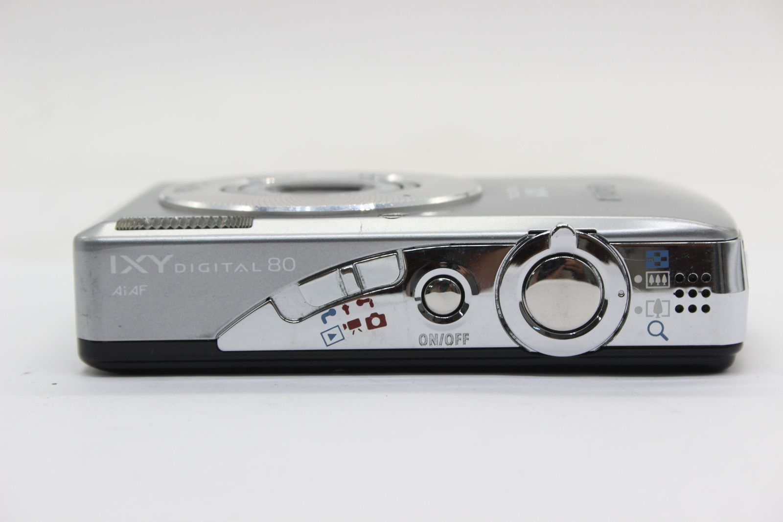 カメラ 【完動品】Canon IXY デジタルカメラ 80 AiAF シルバー