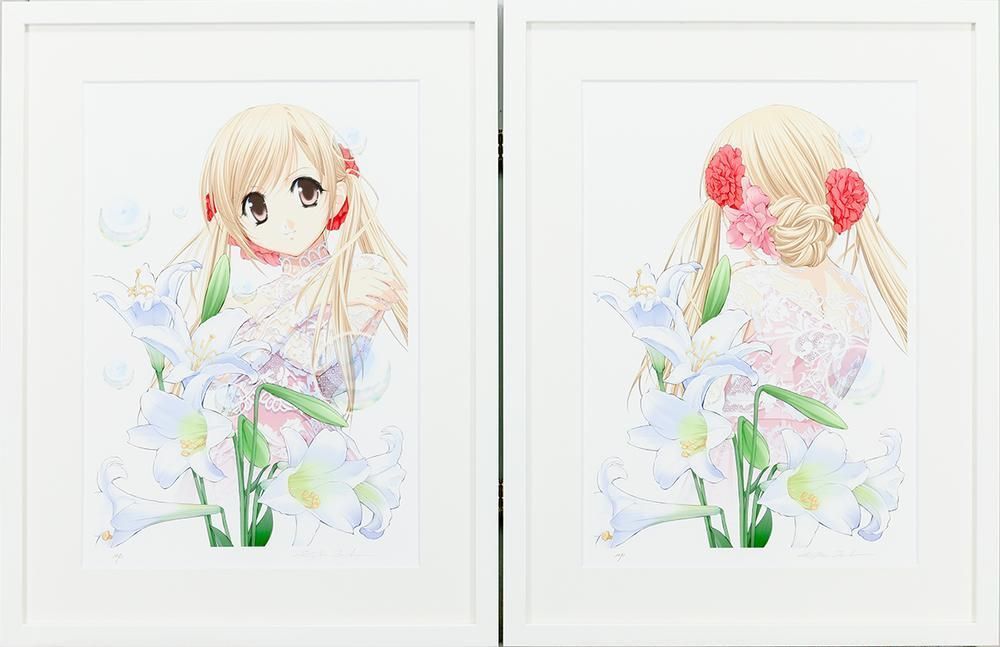 天牌　直筆サイン入りコミックス 真作】【WISH】天広直人「プリンセスメーカー4」シルク