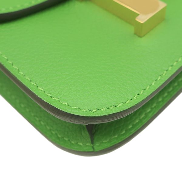 エルメス HERMES 二つ折り財布 コンスタンス スリム ヴェルソ
