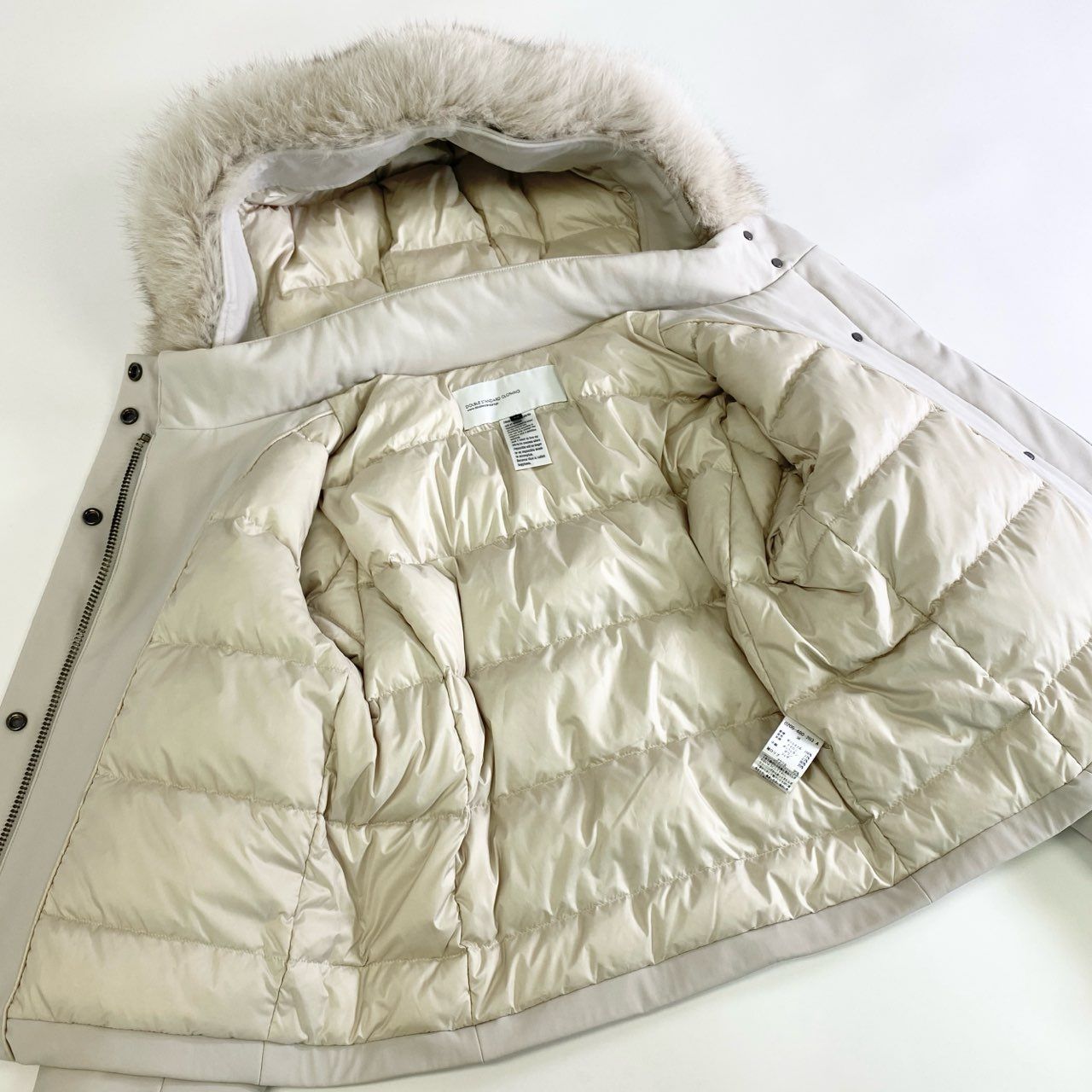 DOUBLE STANDARD CLOTHING ダウンジャケット ホワイト