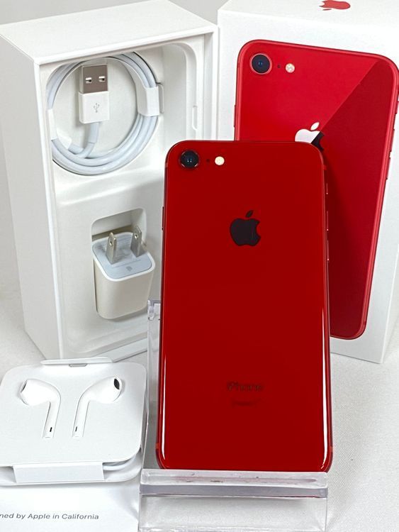 SIMフリー iPhone8 64GB レッド バッテリー86% 送料無料