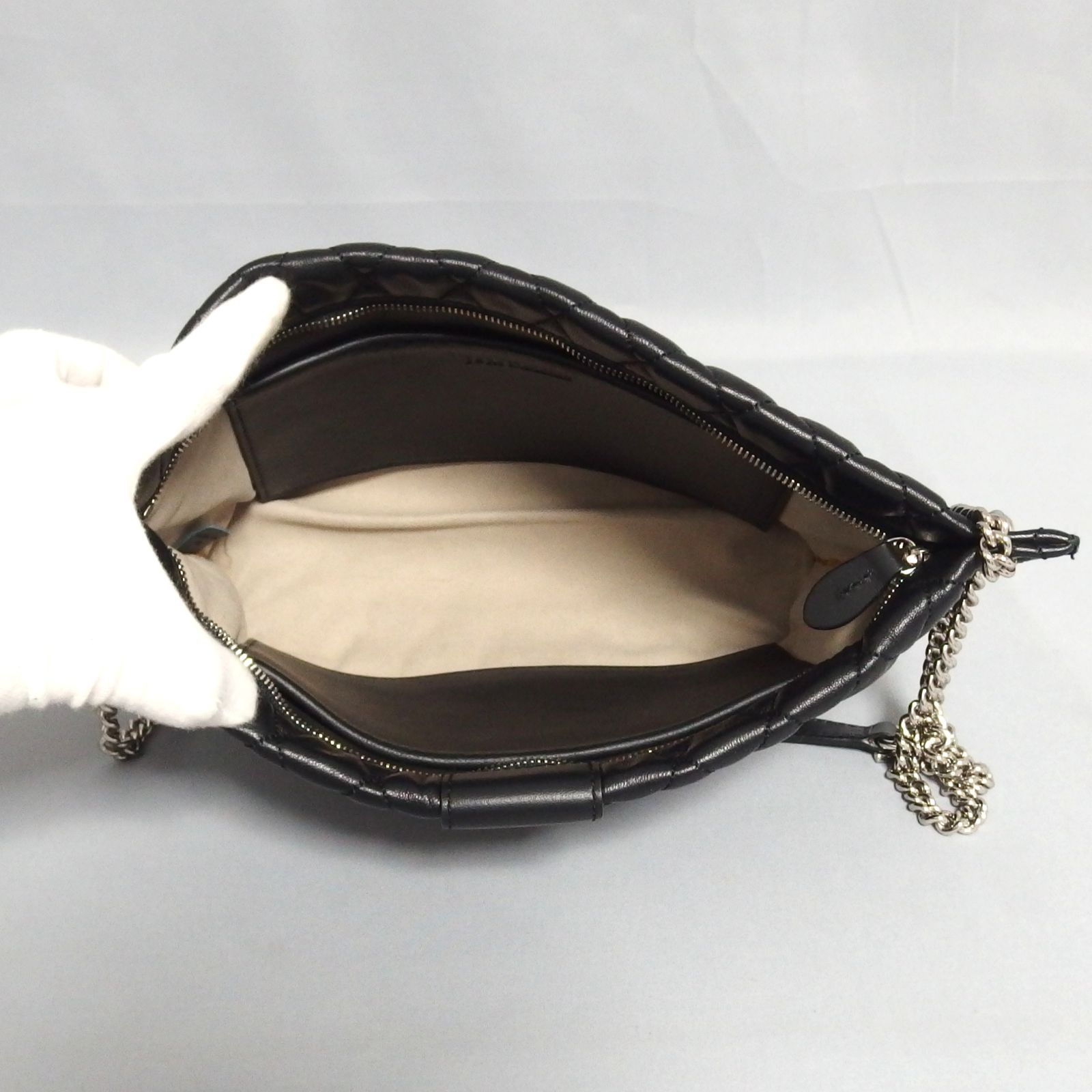 良品☆J&M DAVIDSON BATEAU ダイヤモンドキルト ナッパレザー 2Way 