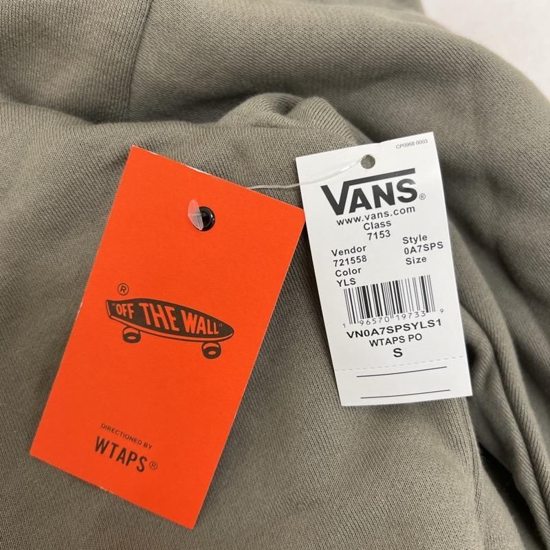 希少希少22aw Wtaps Vans コラボ パーカー オリーブ フーディー