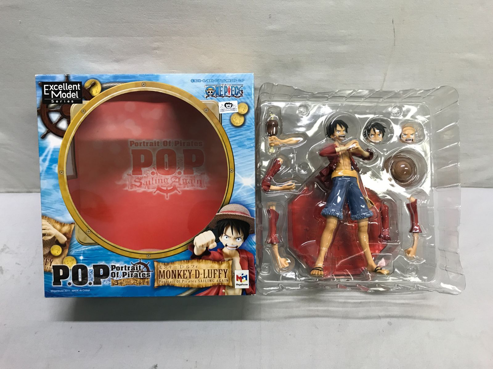 現状品】P.O.P Sailing Again モンキー・D・ルフィ ワンピース フィギュア メガハウス ONE PIECE MONKEY・D・LUFFY  023 - メルカリ