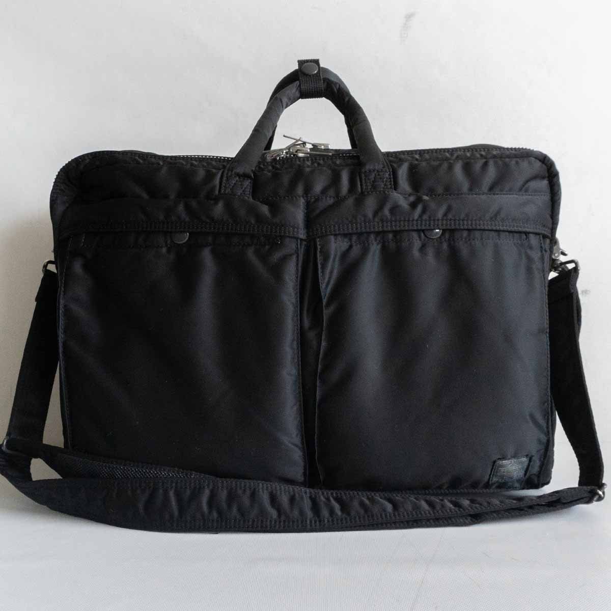 【美品】PORTERポーター タンカー 3WAY 2層　ビジネスバッグ　リュック Yahoo!オークション -「ポーター タンカー 3way 2層」の落札相場