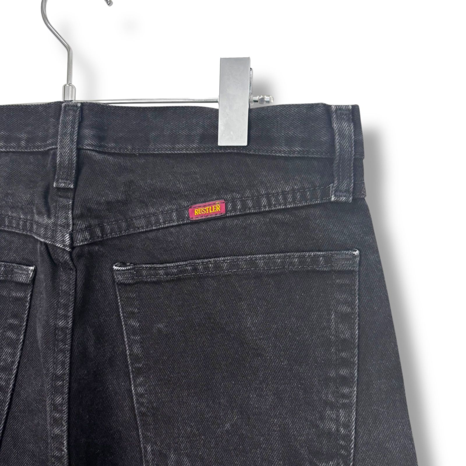 RUSTLER Black Denim Pants 【W32×L30】 90年代 2000年代 ラスラー 